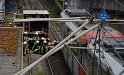 Unfall zwischen zwei KVB Bahnen Koeln Hoehenhaus Im Weidenbruch P274